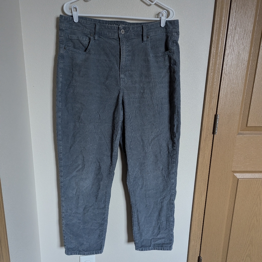 Corduroy Mom Straight Jean